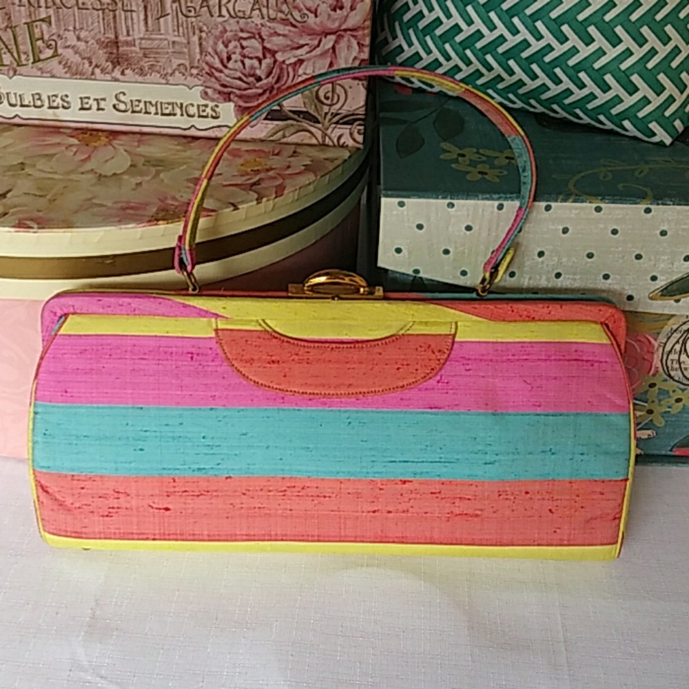 Vintage Artist 🎨 Clutch Roseart